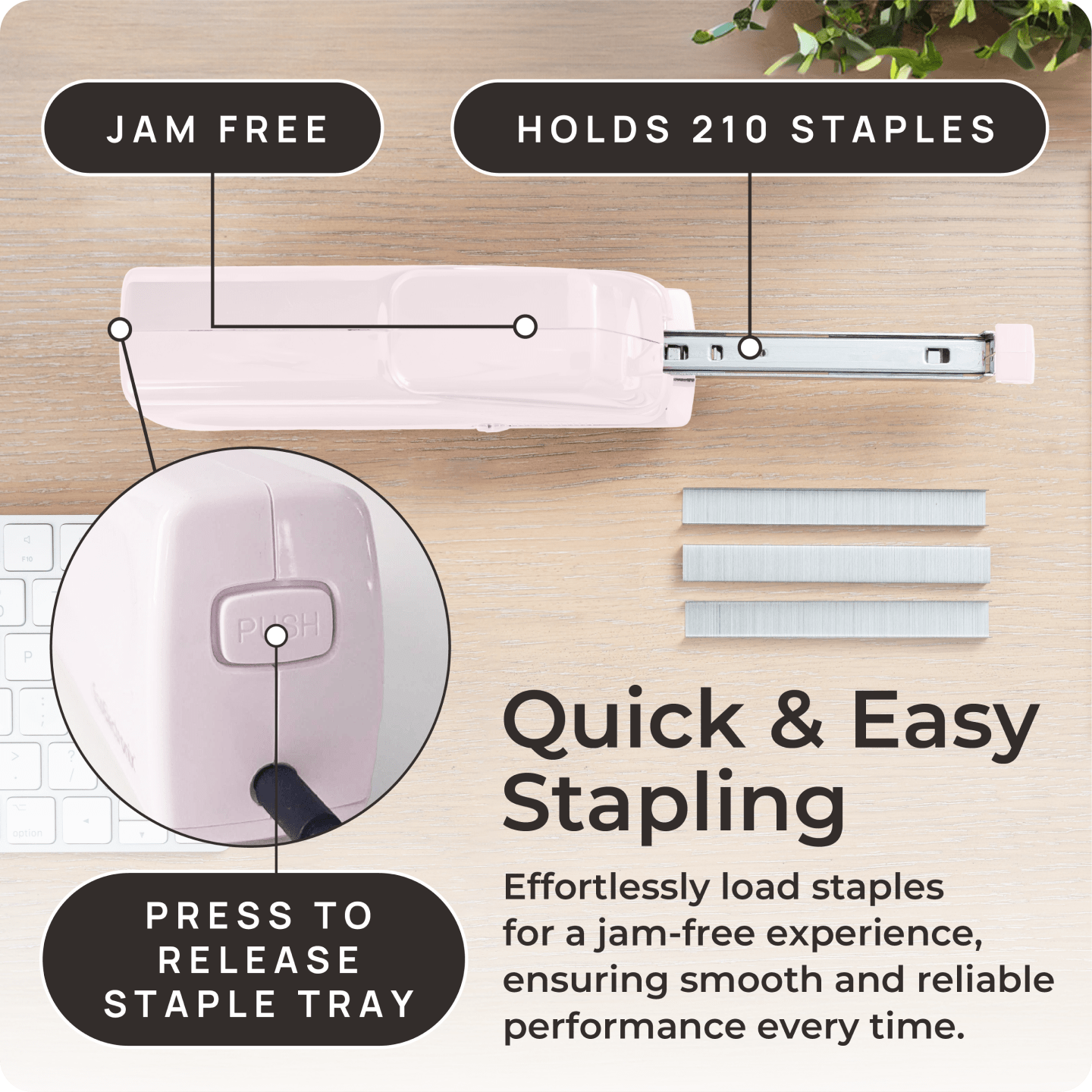 StaplePro Pink